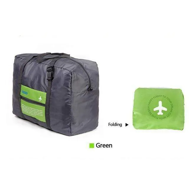 Ultralight Portable Travel Duffel Bag - Nylon, Waterproof, Folding Bag