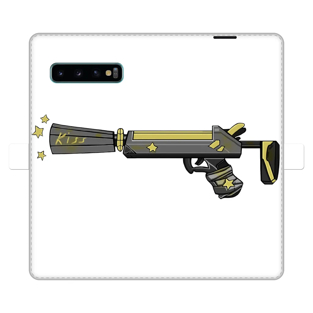 Yellow Weapon Fully Printed Wallet Cases