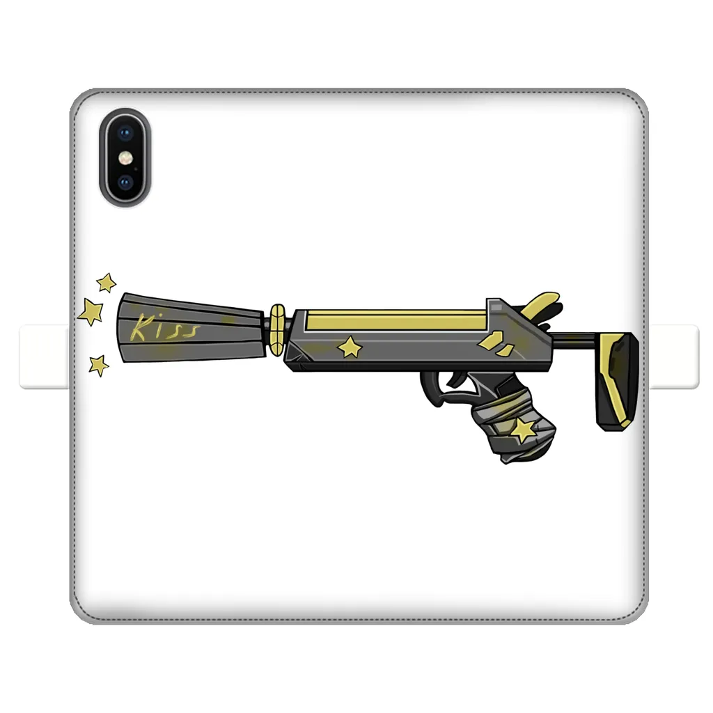 Yellow Weapon Fully Printed Wallet Cases