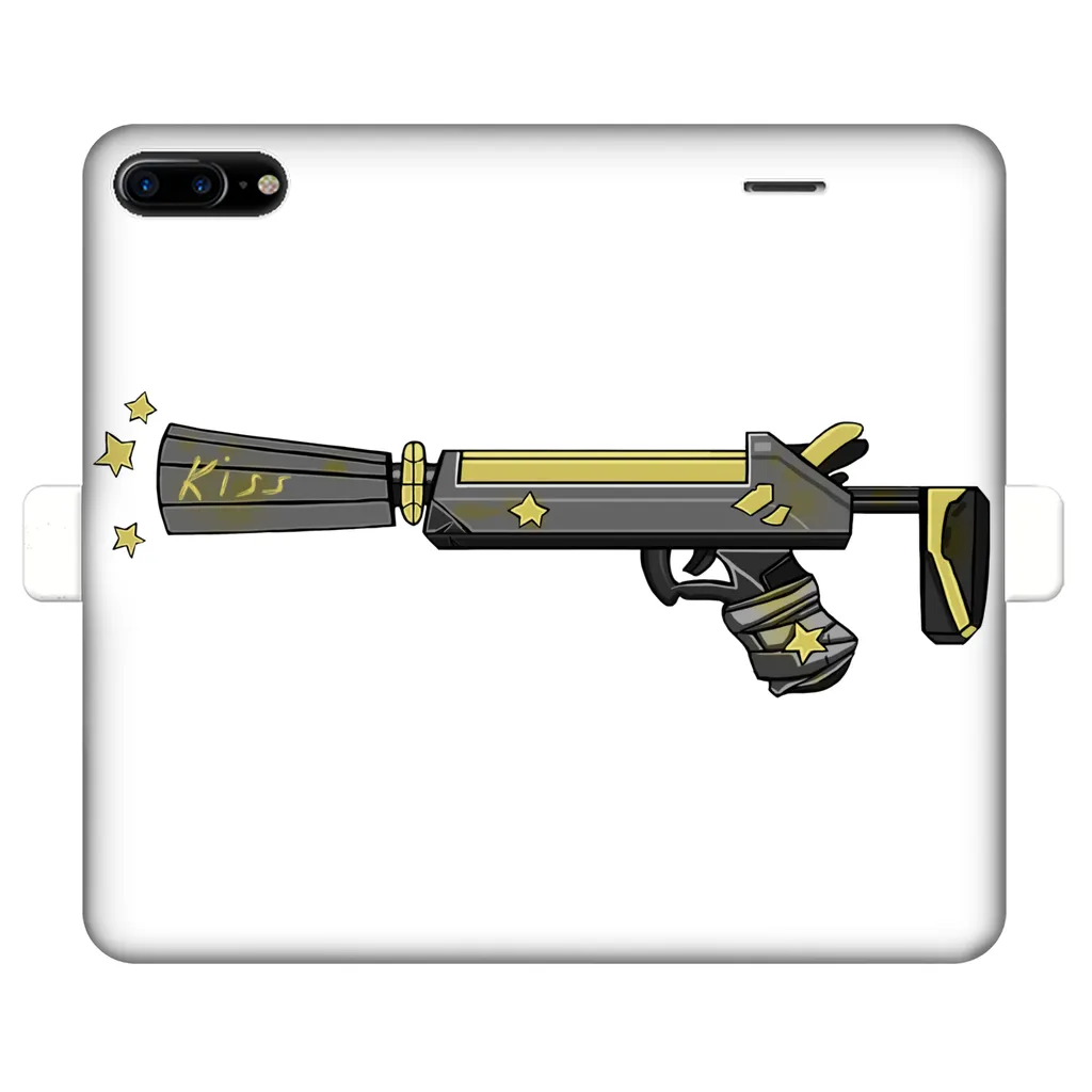 Yellow Weapon Fully Printed Wallet Cases