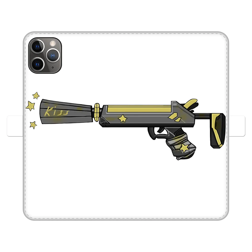 Yellow Weapon Fully Printed Wallet Cases