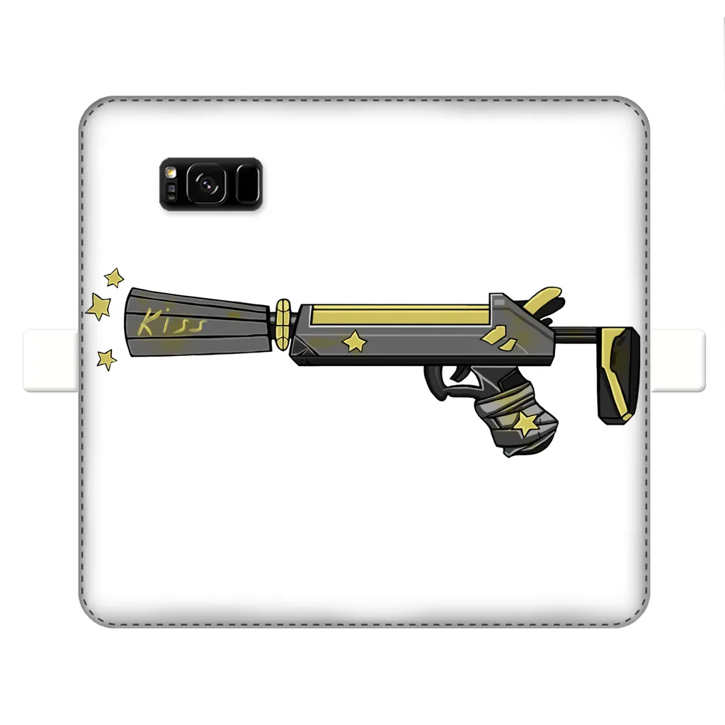 Yellow Weapon Fully Printed Wallet Cases