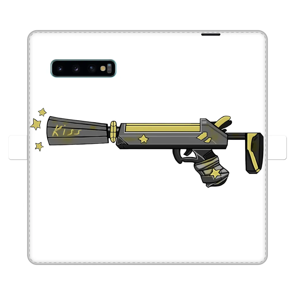 Yellow Weapon Fully Printed Wallet Cases